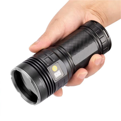 365nm High Power UV Flashlight, USB Rechargeable Ultraviolet Black Light Torch for Pet Stains, Scorpion Hunting, Jade Inspection & Outdoor Detection